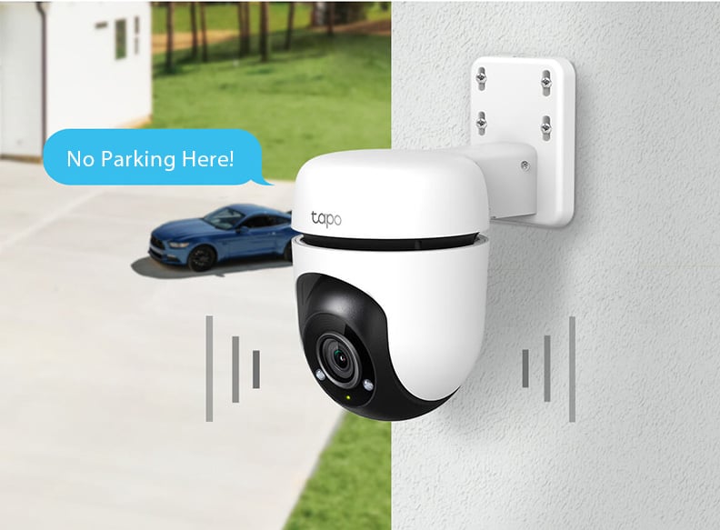 TP-Link Tapo C500 1080P Outdoor Wired Pan/Tilt Security Wi-Fi Camera